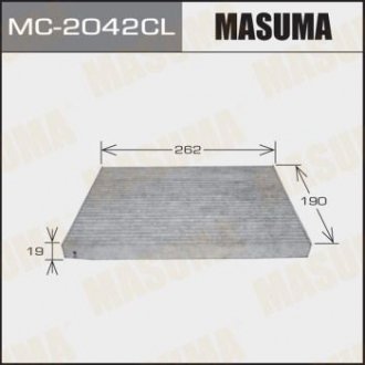Фильтр воздушный кондиционера (салона) MASUMA MC2042CL