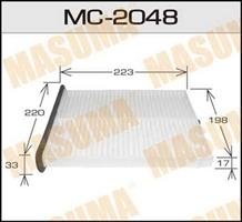 Фільтр повітряний кондиціонера (салона) MASUMA MC2048