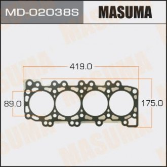 Автозапчасть MASUMA MD02038S