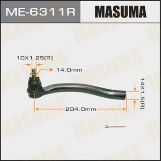 Наконечник рулевой тяги - (53540SDAA01) MASUMA ME6311R