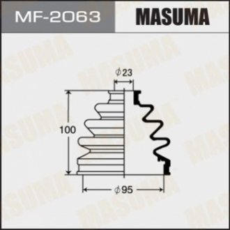 Привода пыльник \\ mf-2063 - (39241D0128 / 39241D0126 / 392416E34) MASUMA MF2063