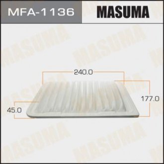 Фильтр воздушный двигателя MASUMA MFA1136 (фото 1)
