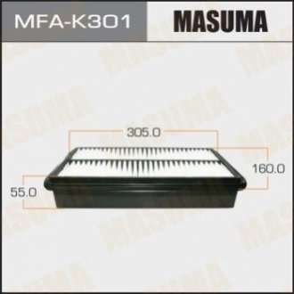 Фильтр воздушный HYUNDAI/TERRACAN/V2500,V2900,V3500 01- MASUMA MFAK301