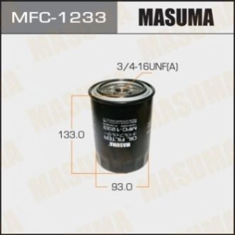 Фильтр масла MASUMA MFC1233 (фото 1)