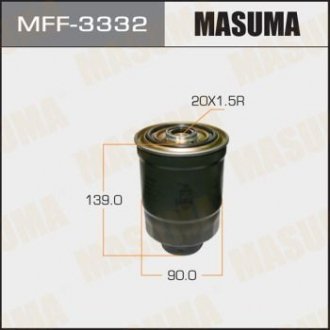 Топливный фильтр - (9932201030 / 6174131 / 5025100) MASUMA MFF3332 (фото 1)