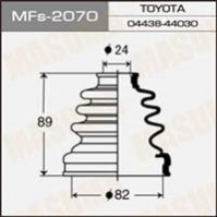 Пыльник ШРУСа (силикон)TOYOTA RAV_4 III (06-11)/MITSUBISHI L 200 (05-10), TOYOTA MASUMA MFS2070 (фото 1)