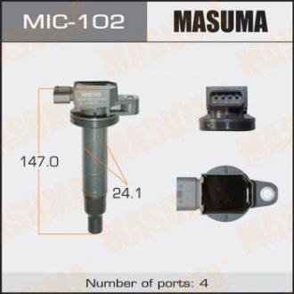 Катушка зажигания MASUMA MIC102 (фото 1)