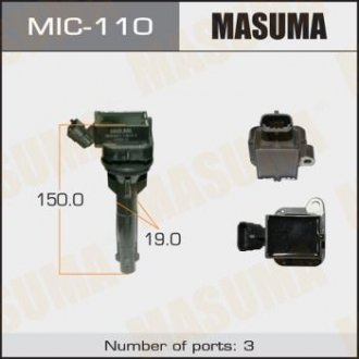 Катушка зажигания - (9008019017) MASUMA MIC110