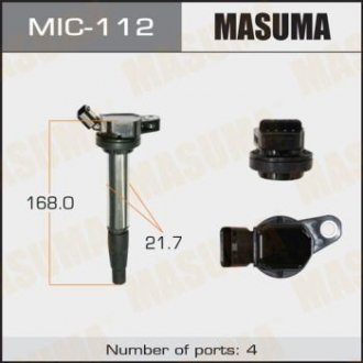 Катушка зажигания MASUMA MIC112 (фото 1)