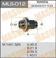 Гайка колеса 14x1.5Land Cruiserс шайбой D 35mm / под ключ=22мм MASUMA MLS012 (фото 1)