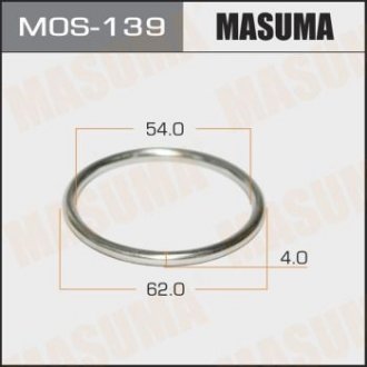 Кольцо глушителя MASUMA MOS139