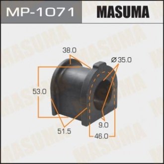 Втулка стабілізатора /front/ LAND CRUISER/ UZJ200, URJ202 07- MASUMA MP1071 (фото 1)