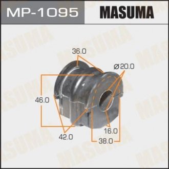 Втулка стабилизатора /rear/ TEANA, MURANO 08- MASUMA MP1095