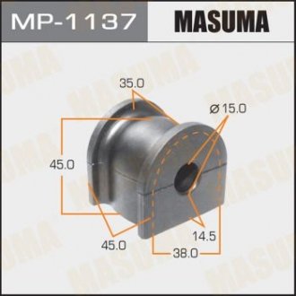 Втулка стабилизатора заднего Honda Accord (08-12), Crosstour (10-15) (Кратно 2 шт) MASUMA MP1137 (фото 1)