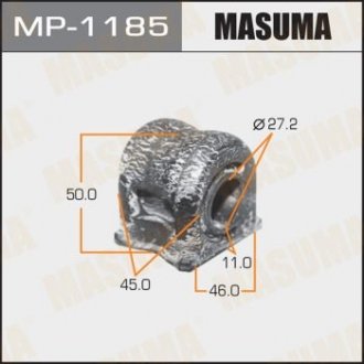 Втулка стабілізатора переднього Honda Crosstour (12-) (Кратно 2 шт) MASUMA MP1185