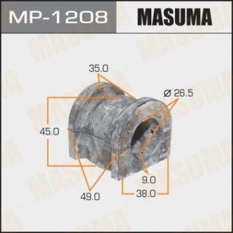 Втулка стабілізатора - (51306SEAE02) MASUMA MP1208 (фото 1)