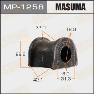 Втулка стабилизатора - (MR589402) MASUMA MP1258 (фото 1)