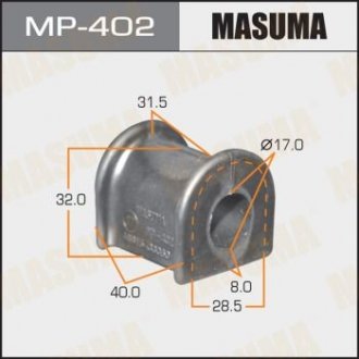 Втулка стабилизатора /front/ Camry Cracia, Mark SXV25.. WG MASUMA MP402 (фото 1)