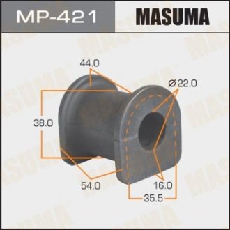 Втулка стабилизатора - (MR316227) MASUMA MP421