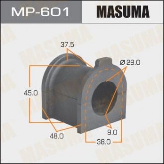 Втулка стабілізатора - (4881504080 / 4881560350 / 4881560190) MASUMA MP601 (фото 1)