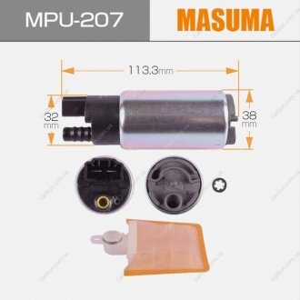 Топливный насос - (7702005110 / 7702002080 / 17040JD03A) MASUMA MPU207 (фото 1)