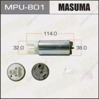 Паливний насос - (MR993339 / MR450540 / L50913350) MASUMA MPU801 (фото 1)