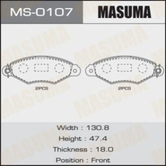 Автозапчастина MASUMA MS0107