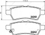 Колодки дискові \\ pathfinder/ r51 rear (1/12) - (D4060EB300 / 44060EB325) MASUMA MS2906 (фото 1)