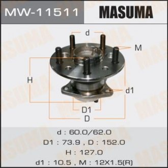 Подшипник ступицы - (4246048011 / 4246048010 / 4246006030) MASUMA MW11511