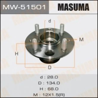 Автозапчастина MASUMA MW51501