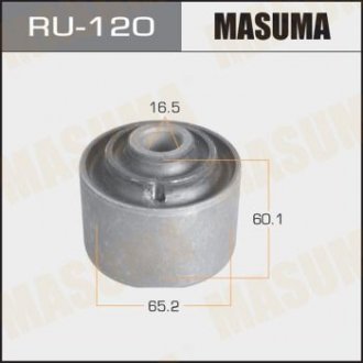 Сайлентблок Pajero /V23, 24/ rear важіль прод. MASUMA RU120 (фото 1)