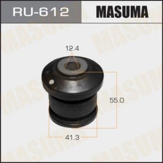 Сайлентблок рычага MASUMA RU612 (фото 1)