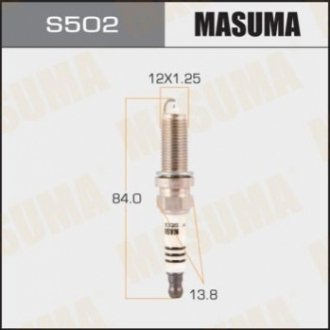 Свеча зажигания IRIDIUM+PLATINUM (SC20HR11) (ILKAR7B11) MASUMA S502IP