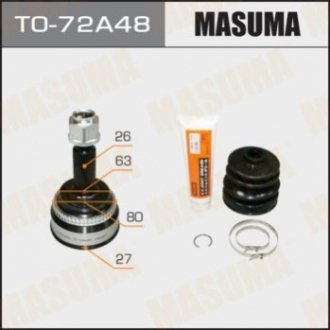 Шрус полуоси MASUMA TO72A48 (фото 1)