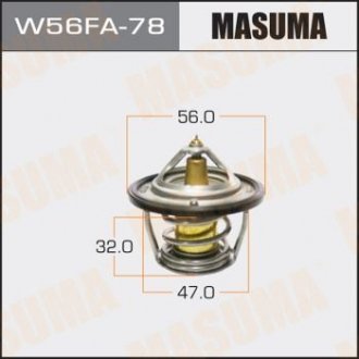 Термостат системы охлаждения MASUMA W56FA78