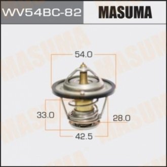 Автозапчастина MASUMA WV54BC82