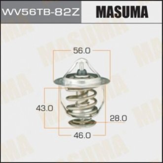 Термостат системы охлаждения MASUMA WV56TB82Z (фото 1)