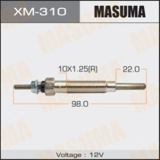 Свеча накала PM- 75 /4D56 MASUMA XM310 (фото 1)