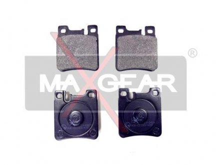 Комплект тормозных колодок, дисковый тормоз MAXGEAR 19-0404 (фото 1)