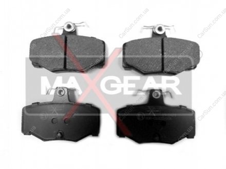 Комплект тормозных накладок, дисковый тормоз MAXGEAR 19-0421