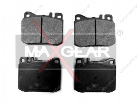 Комплект тормозных накладок, дисковый тормоз MAXGEAR 19-0435