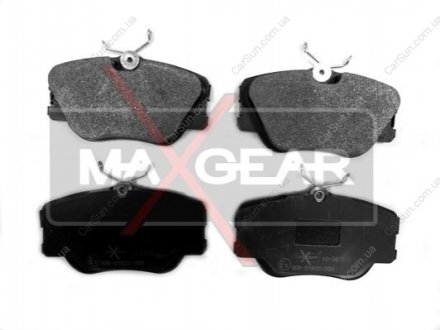 Комплект тормозных накладок, дисковый тормоз MAXGEAR 19-0479