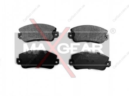 Комплект тормозных накладок, дисковый тормоз MAXGEAR 19-0482 (фото 1)