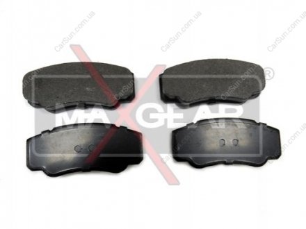 Комплект тормозных накладок, дисковый тормоз MAXGEAR 19-0485 (фото 1)