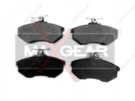 Комплект тормозных накладок, дисковый тормоз MAXGEAR 19-0505