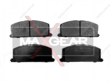 Комплект гальмівних накладок, дискове гальмо MAXGEAR 19-0507 (фото 1)