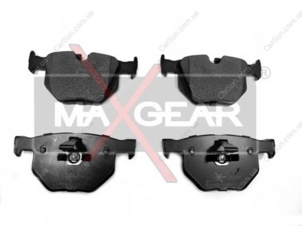 Комплект тормозных накладок, дисковый тормоз MAXGEAR 19-0511