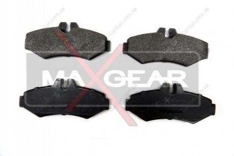 Комплект тормозных накладок, дисковый тормоз MAXGEAR 19-0534 (фото 1)