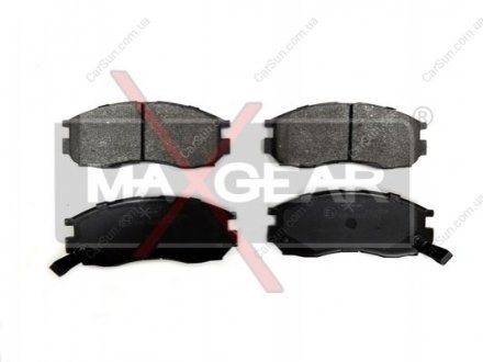 Комплект тормозных накладок, дисковый тормоз MAXGEAR 19-0539 (фото 1)