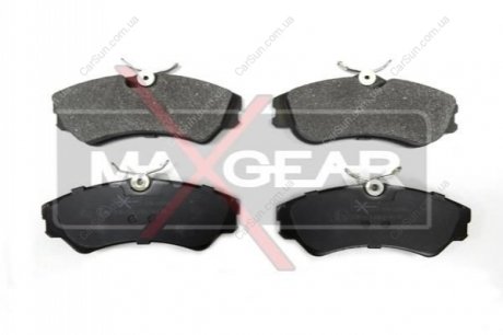 Комплект тормозных накладок, дисковый тормоз MAXGEAR 19-0546 (фото 1)